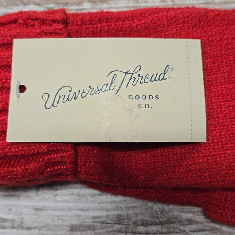 Red Knit Mittens | Universal Thread| OSFM